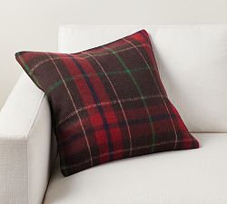 Keegan Plaid Pillow Pottery Barn