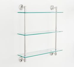 Mercer Triple Glass Shelf