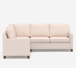 Cameron Square Arm 3-Piece L-Shaped Sectional (98&quot;)