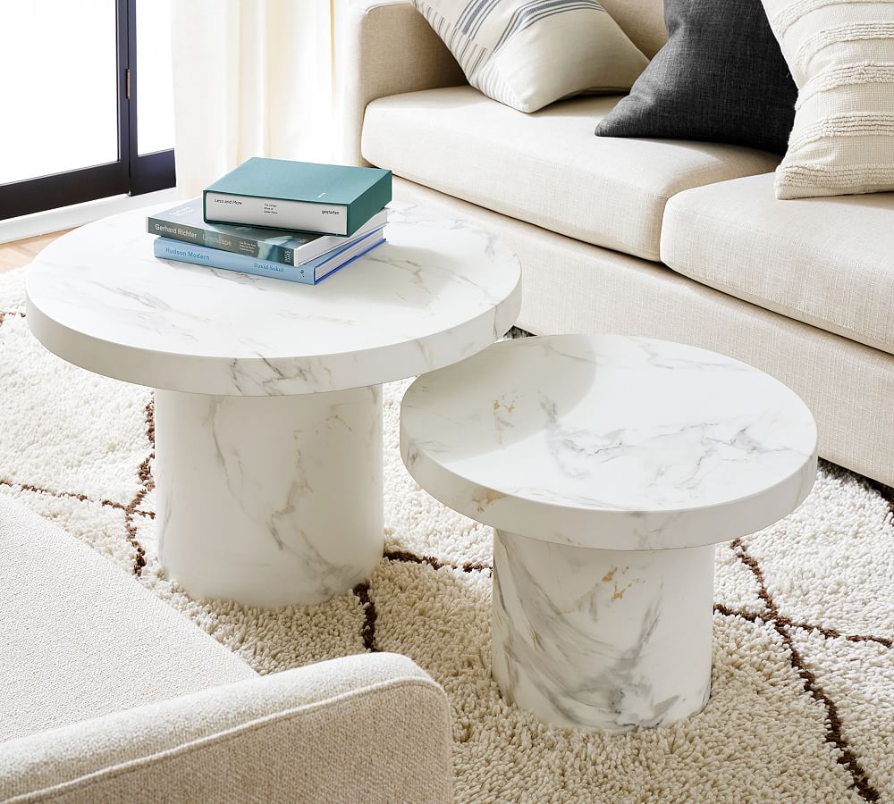 Odessa Round Nesting Coffee Tables (22&quot;)