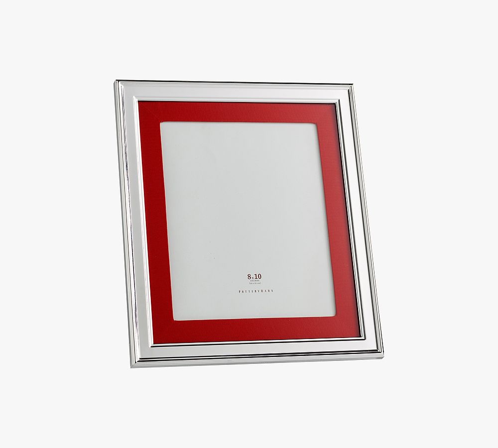 Personalized Silver-Plated Picture Frames