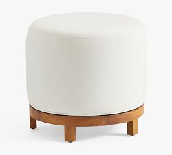 Jake Swivel Upholstered Outdoor Stool