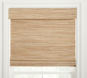 Custom Aluma Bamboo Blackout Shade | Pottery Barn