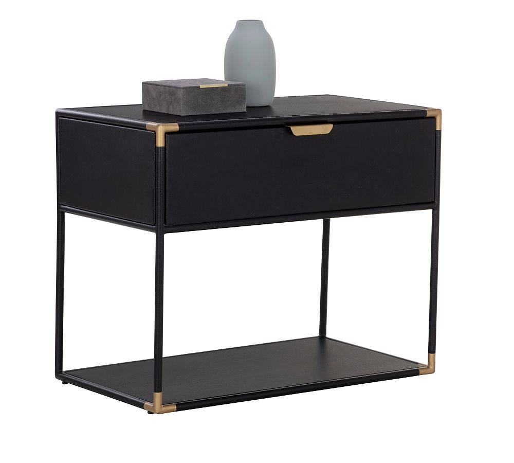 Vinnie Metal Nighstand (32&quot;)