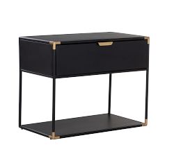 Vinnie Metal Nighstand (32&quot;)