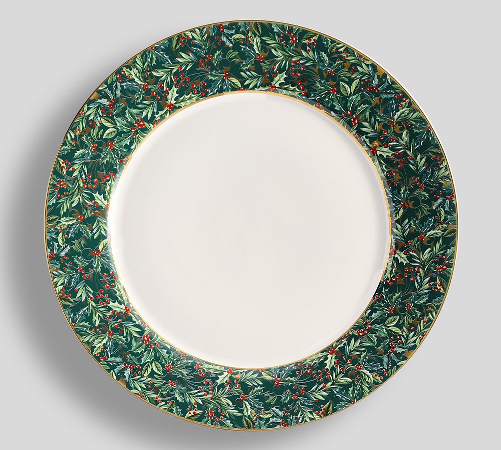 12 Days of Christmas Stoneware Charger Plates