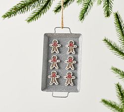 Gingerbread Cookie Sheet Ornament