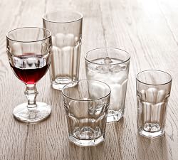 Caf&#233; Glasses, Set of 6