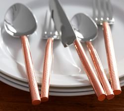 Copper Handled Flatware Sets