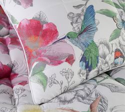 Hummingbird Cotton Comforter &amp; Shams