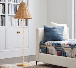 Marion Woven Floor Lamp (60&quot;)