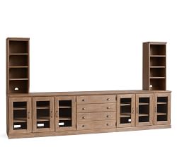 Printer's Bookcase Suite (128&quot;)