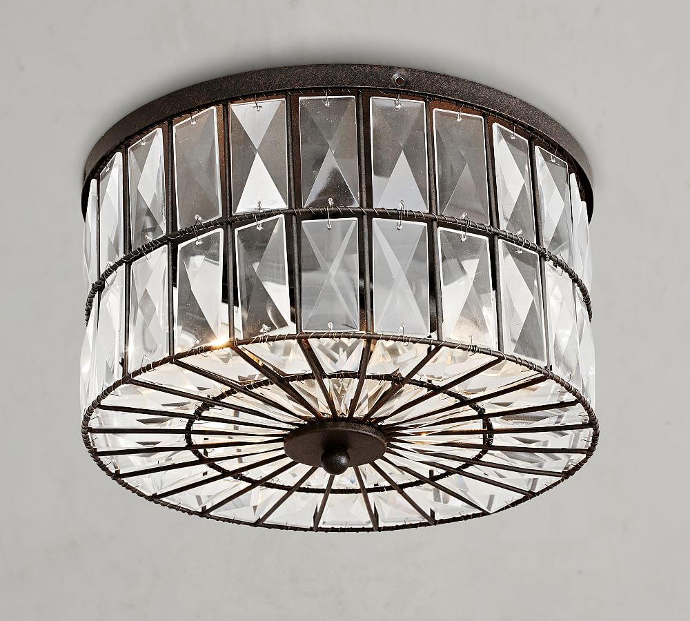 Adeline Crystal Flush Mount