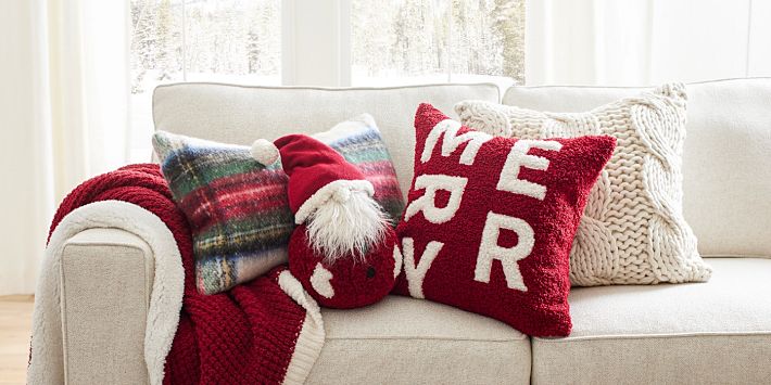 Pottery barn christmas pillows best sale