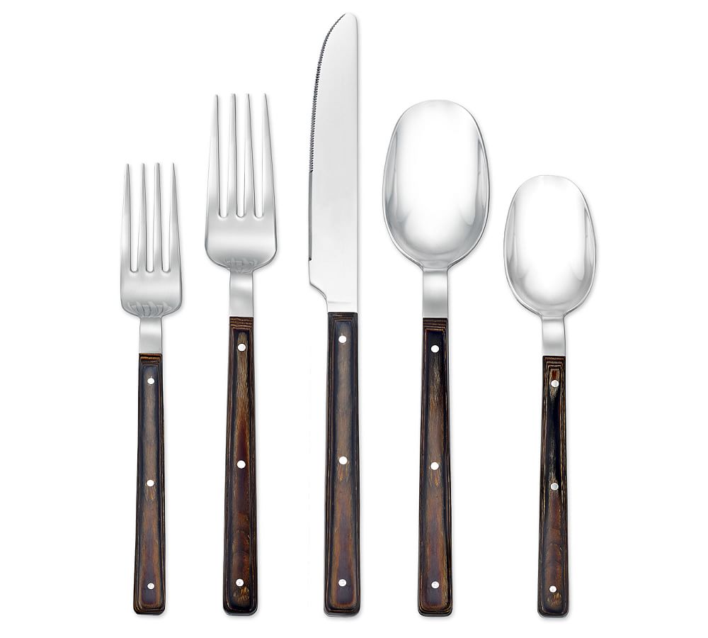 Modern Farmhouse Pakka Wood Flatware | Pottery Barn