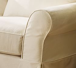 PB Comfort Roll Arm Slipcovered Chair