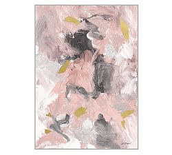 Pink Grey Gold Canvas Print