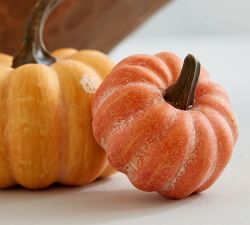 Handcrafted Faux Mini Pumpkins