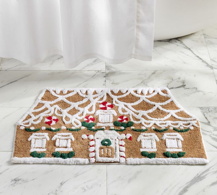 Gingerbread Bath Rug