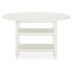 Shayne Round Drop Leaf Kitchen Table (49&quot;)