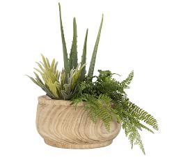 Decorative Paulownia Wood Bowl | Pottery Barn