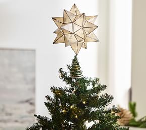 Capiz Star Tree Topper | Pottery Barn