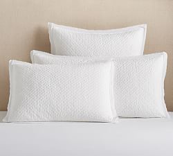 Pottery Barn melange handcrafted cotton quilt online