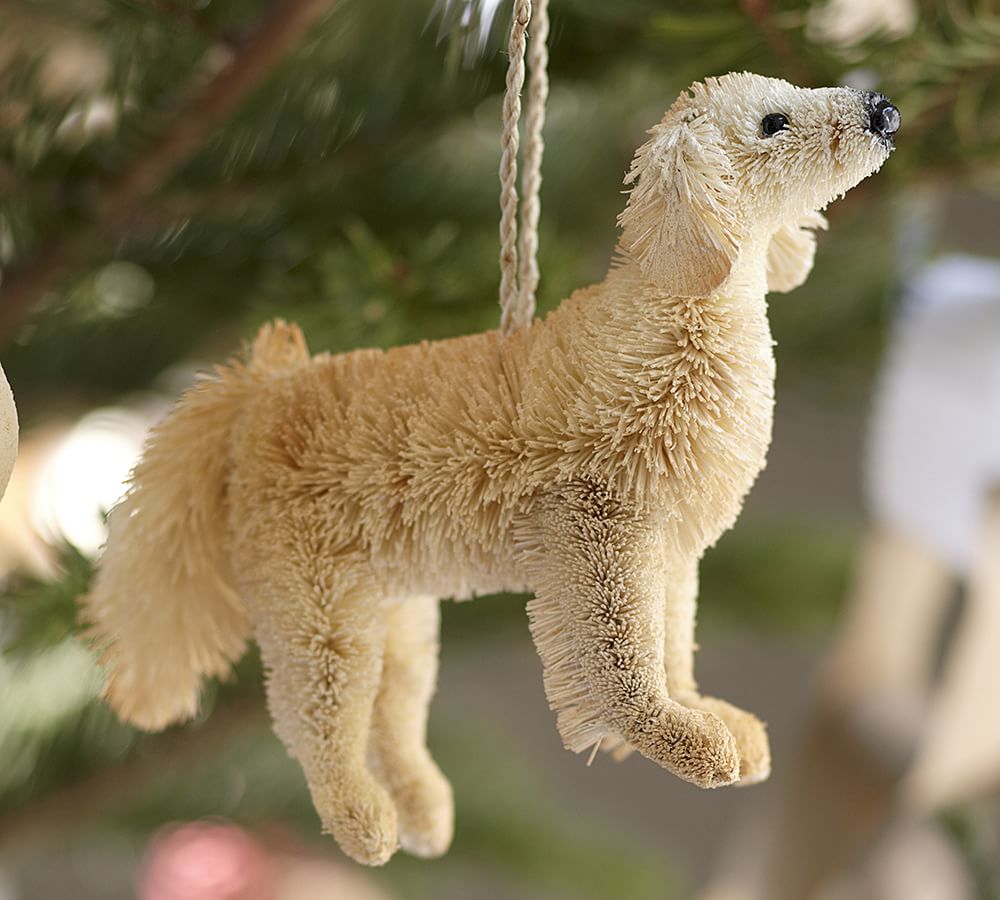 Bottlebrush Labrador Retriever Ornament