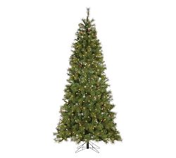 Pre-Lit Pine Artificial Christmas Tree