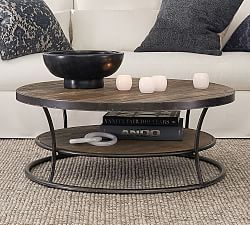 Bartlett Round Reclaimed Wood Coffee Table (42.5&quot;)