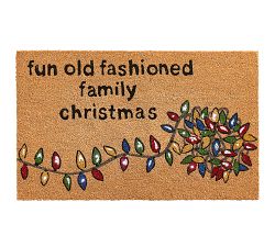 National Lampoon&rsquo;s Christmas Vacation&#8482; Tangled Lights Light Up Doormat