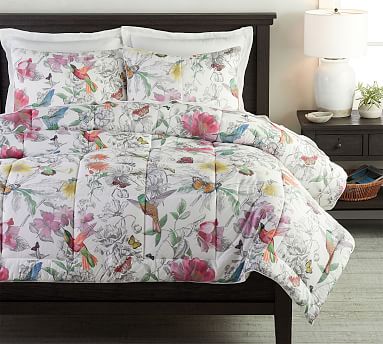 Hummingbird selling Organic Percale Reversible Sham