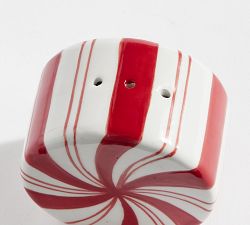 Peppermint Salt &amp; Pepper Shakers