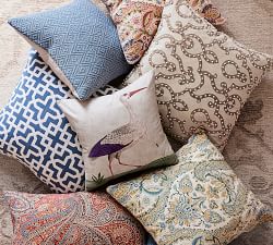 Holt Trellis Jacquard Pillow Cover