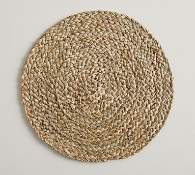 Braided Handwoven Charger Plate | Pottery Barn