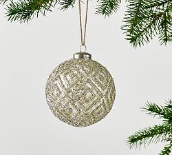 Glittered Globe Ornament