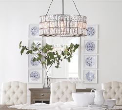 Adeline Crystal Round Chandelier (20&quot;-27&quot;)