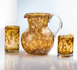 Tortoise Double Old Fashioned Glass Set