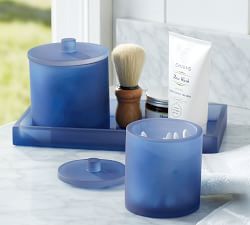 Serra Mix and Match Bath Accessories - Navy Blue