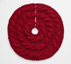 Colossal Handknit Tree Skirt