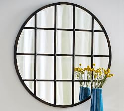 Eagan Multipanel Round Wall Mirror 44&quot;