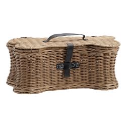 Dog Toy Handwoven Storage Basket