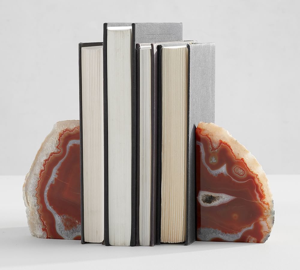 Geode Bookends, Set of 2