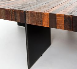 Langton Square Reclaimed Wood Coffee Table