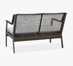 Klein Wicker Outdoor Bench