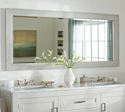 Classic Double Wide Rectangular Mirror