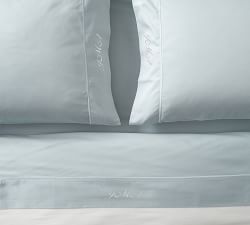 PB Organic 350-Thread-Count Sateen Sheet Set