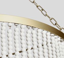 Celine Beaded Chandelier (28&quot;)