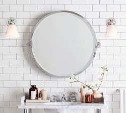 Kensington Round Pivot Mirror