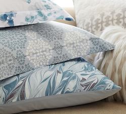 Clara Marble Organic Duvet Cover &amp; Shams